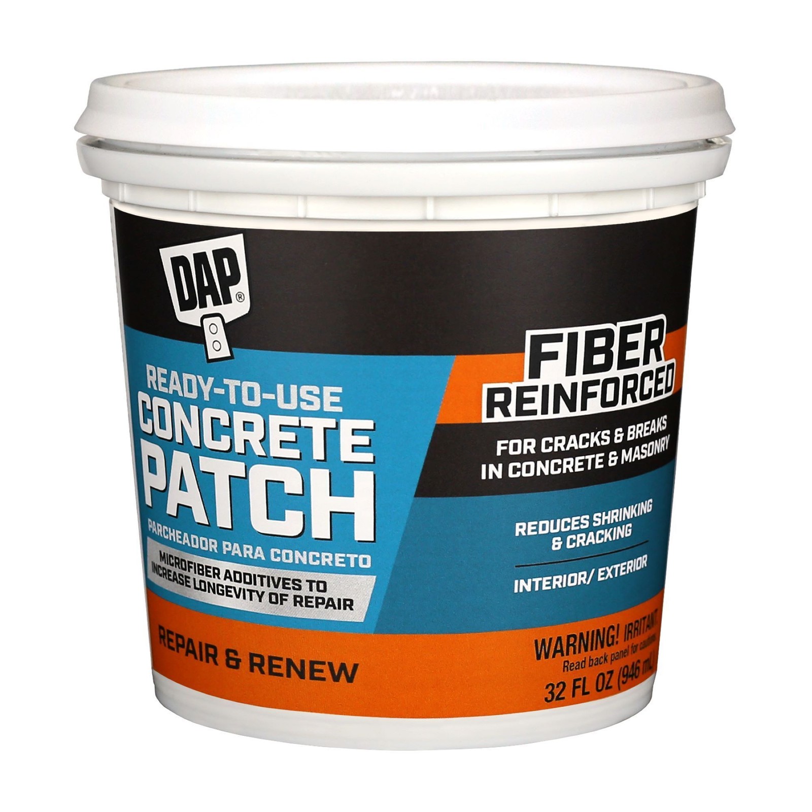 DAP Ready-Mixed Concrete Patch, 32 fl oz, Gray, Model# 7079831084 DAP Ready-Mixed Concrete Patch, 32 fl oz, Gray, Model# 7079831084