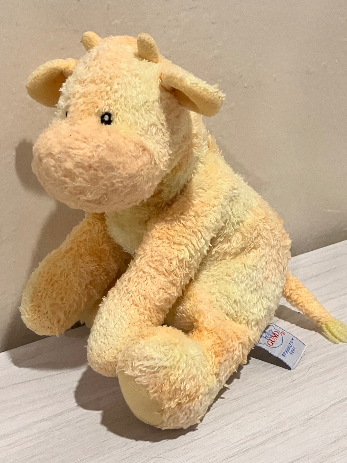 Vintage Baby Gund Sprinkles Giraffe Yellow Orange Plush Stuffed Animal 58117 9” Vintage Baby Gund Sprinkles Giraffe Yellow Orange Plush Stuffed Animal 58117 9”