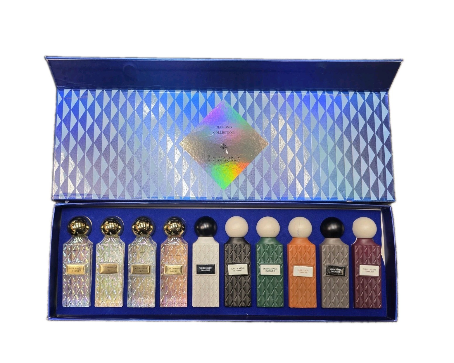 ibrahim al qurashi Diamond Set 10pcs * 30ml ibrahim al qurashi Diamond Set 10pcs * 30ml