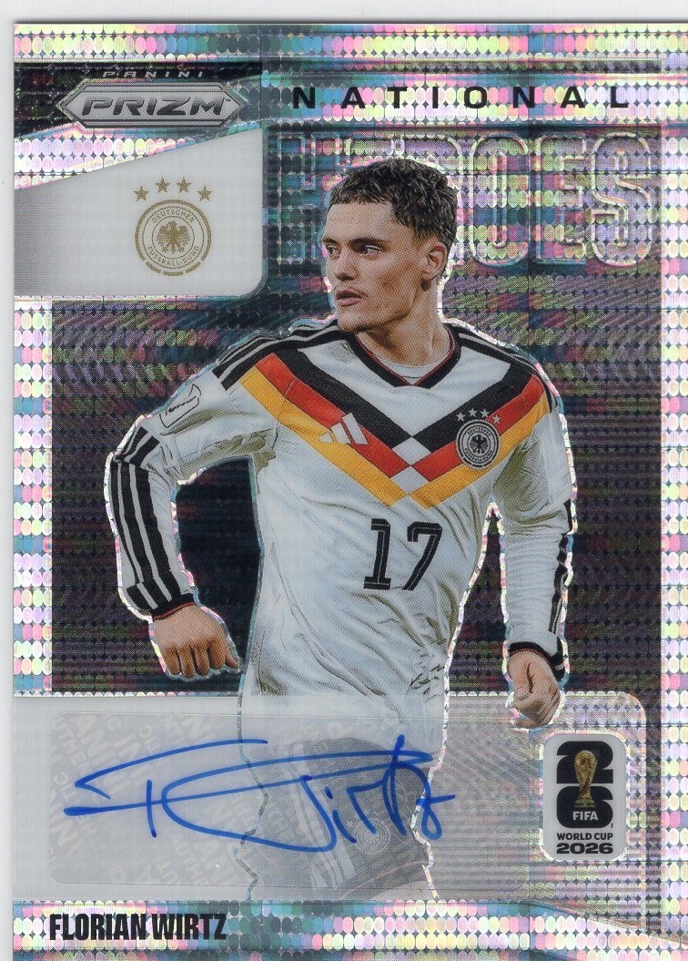 2026 Panini Prizm World Cup Florian Wirtz National Heroes Preferred Auto #NH-FW 2026 Panini Prizm World Cup Florian Wirtz National Heroes Preferred Auto #NH-FW