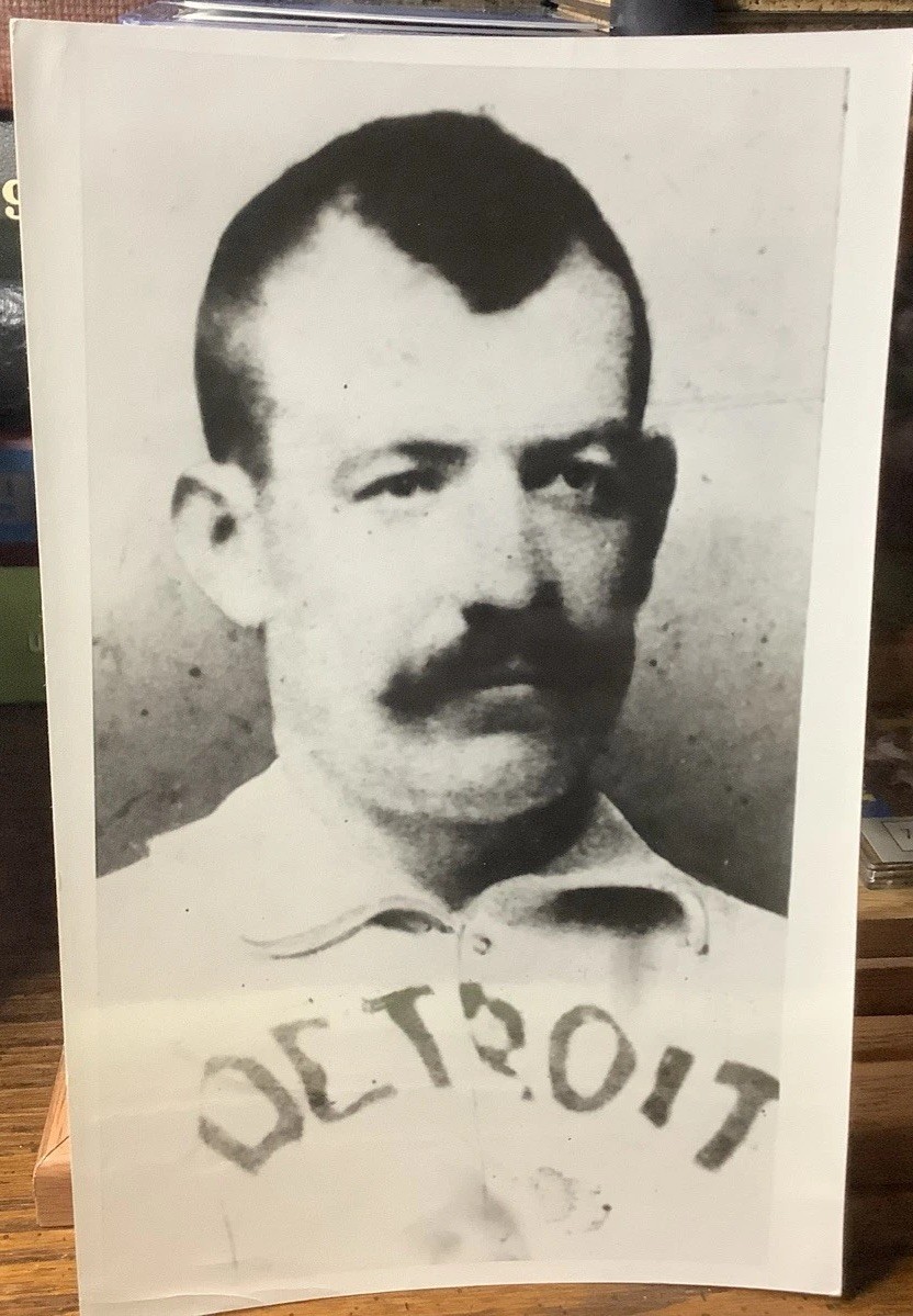 1887 Detroit Wolverine Press Photo UPI And Chicago Tribune, Dan Brouthers