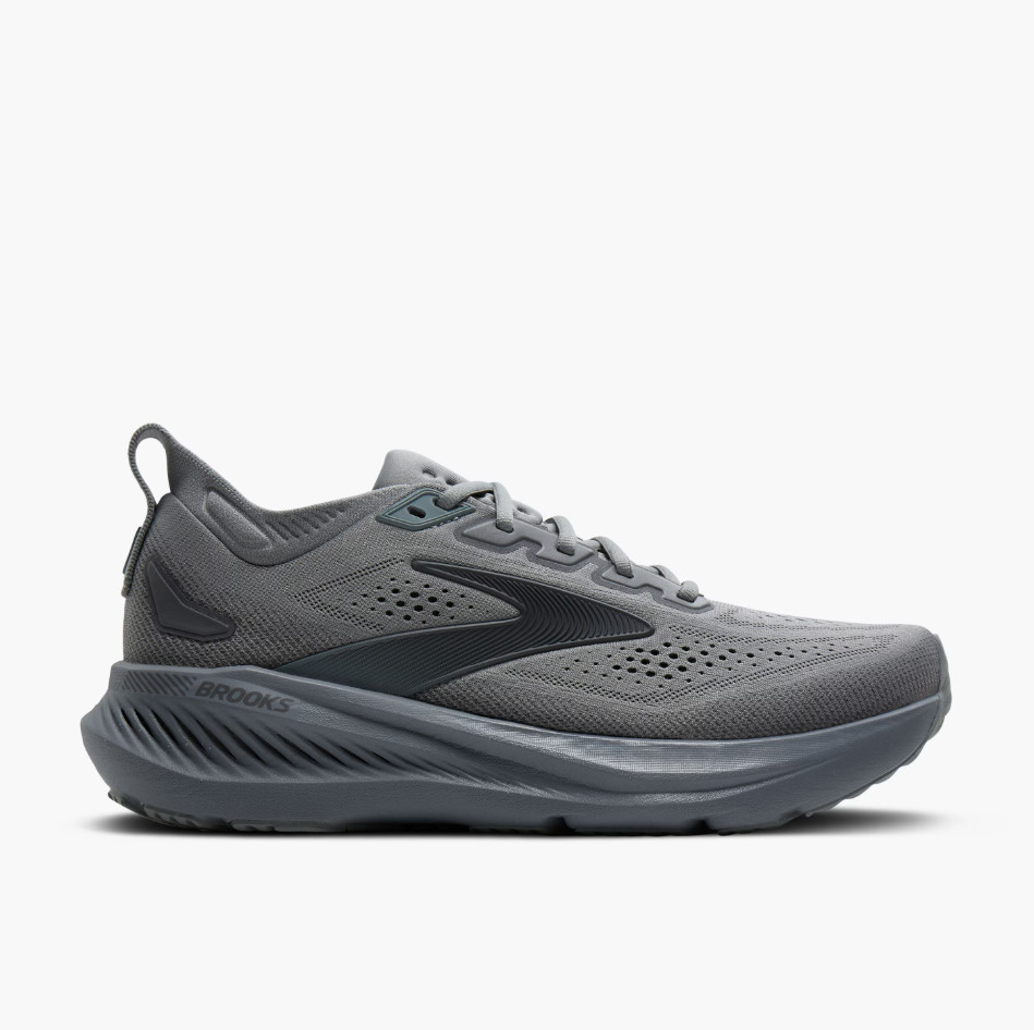 Authentic Brooks Glycerin GTS 23 for Men - Grey/Blackened Pearl/Black, Brand New