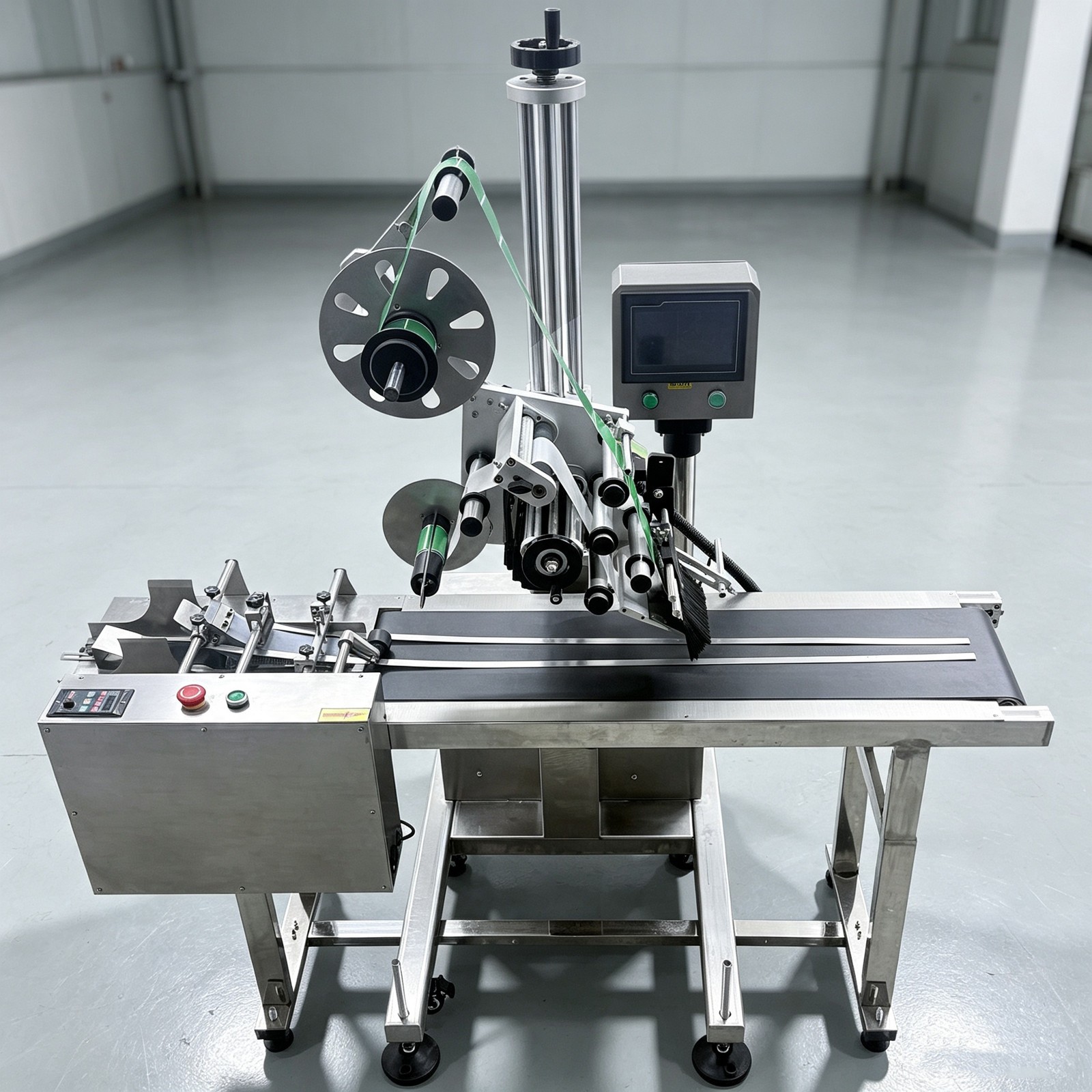 Full-Automatic Pagination Online Flat Labeling Machine with Conveying Equipment