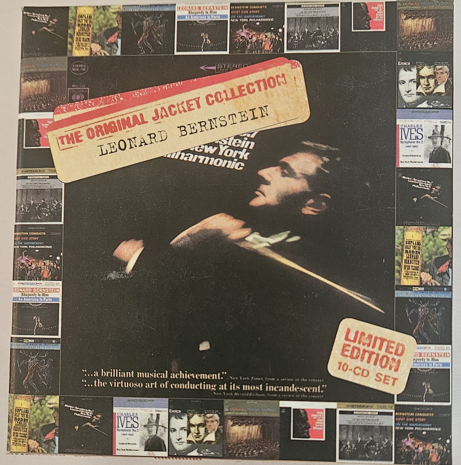 The Original Jacket Collection Leonard Bernstein (10-CD set Sony Classical) The Original Jacket Collection Leonard Bernstein (10-CD set Sony Classical)