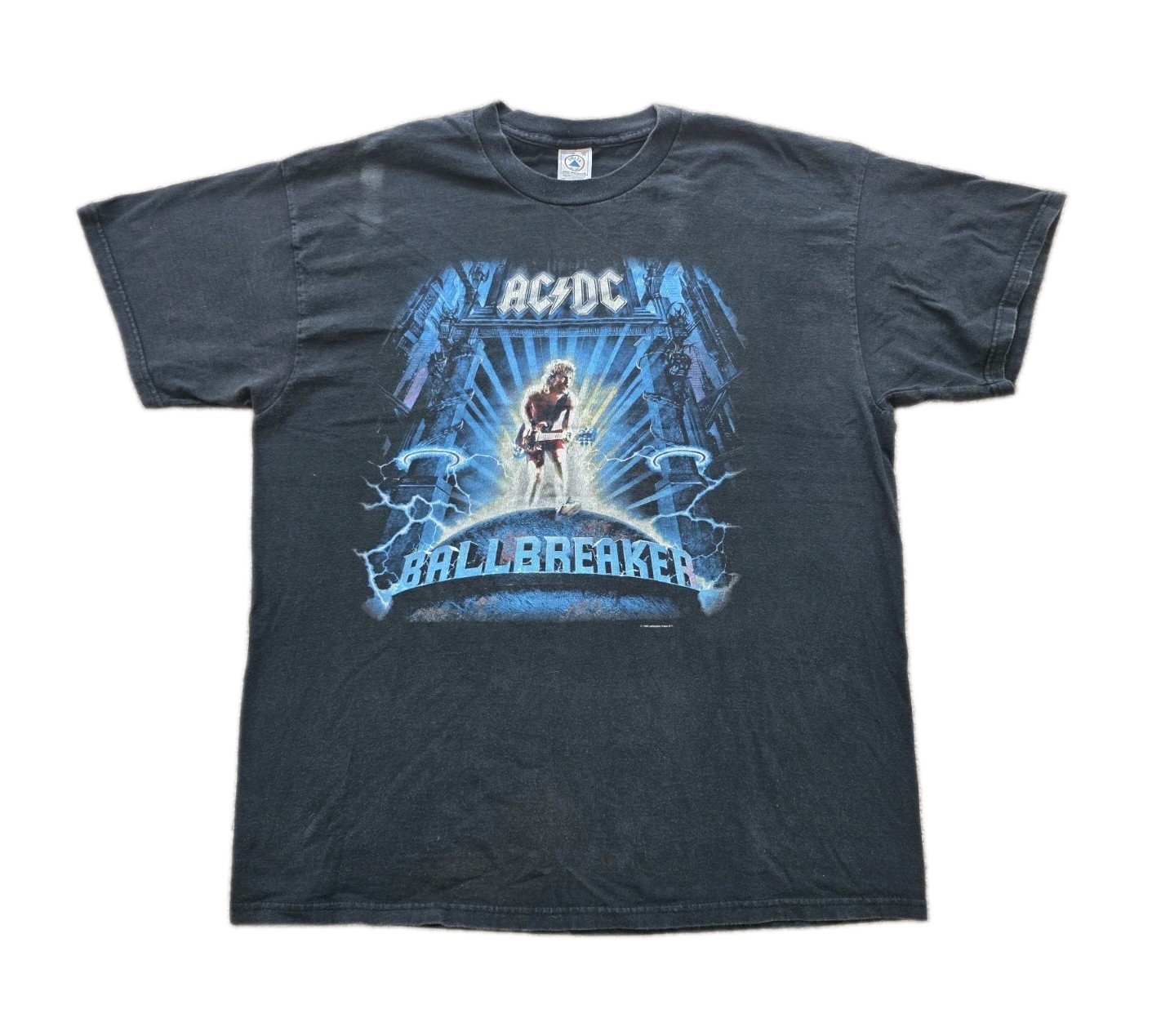 Vintage 1996 AC/DC Ballbreaker World Tour T Shirt Delta XL Double Sided