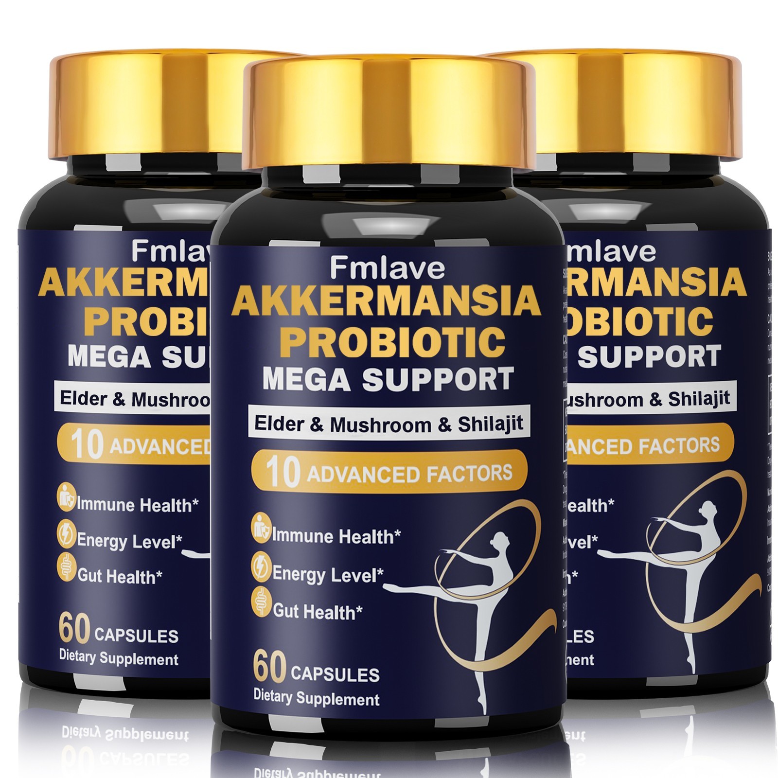 3-Pack AKKA Premium Liver Detox Cleanse - Supports Healthy Liver Detox- 180 Caps