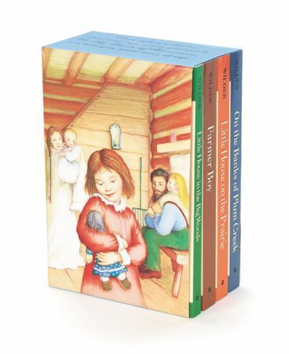 Little House 4-Book Box Set Laura Ingalls Wilder Harper Illustrated Paperbacks