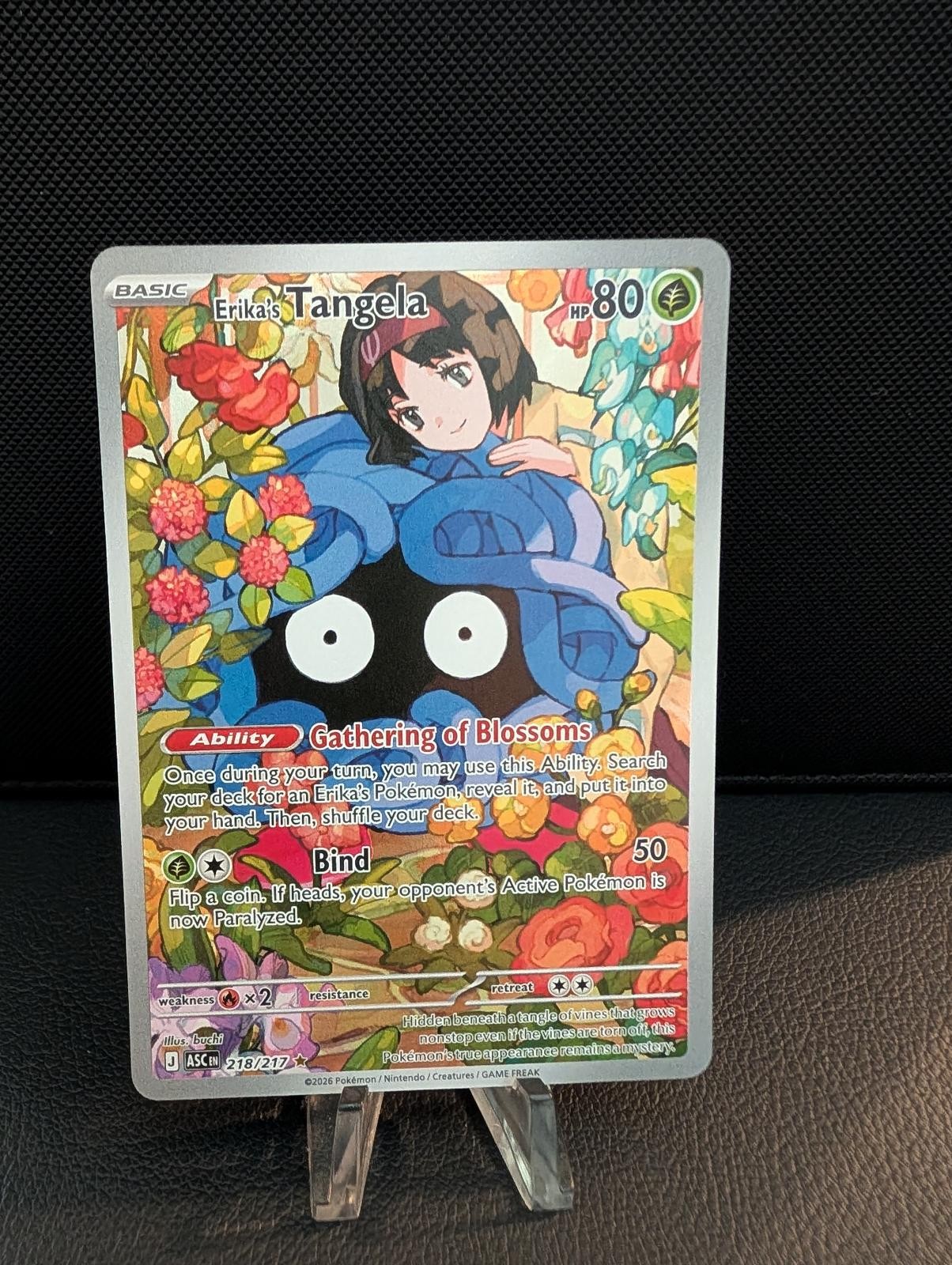 Erika's Tangela 218/217 IR Ascended Heroes Holo NM