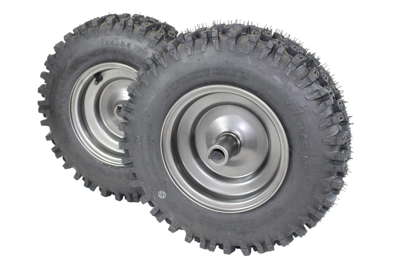 Antego 16x4.80-8 Snow Tire Wheels Fits Ariens 07101208 2 Pack