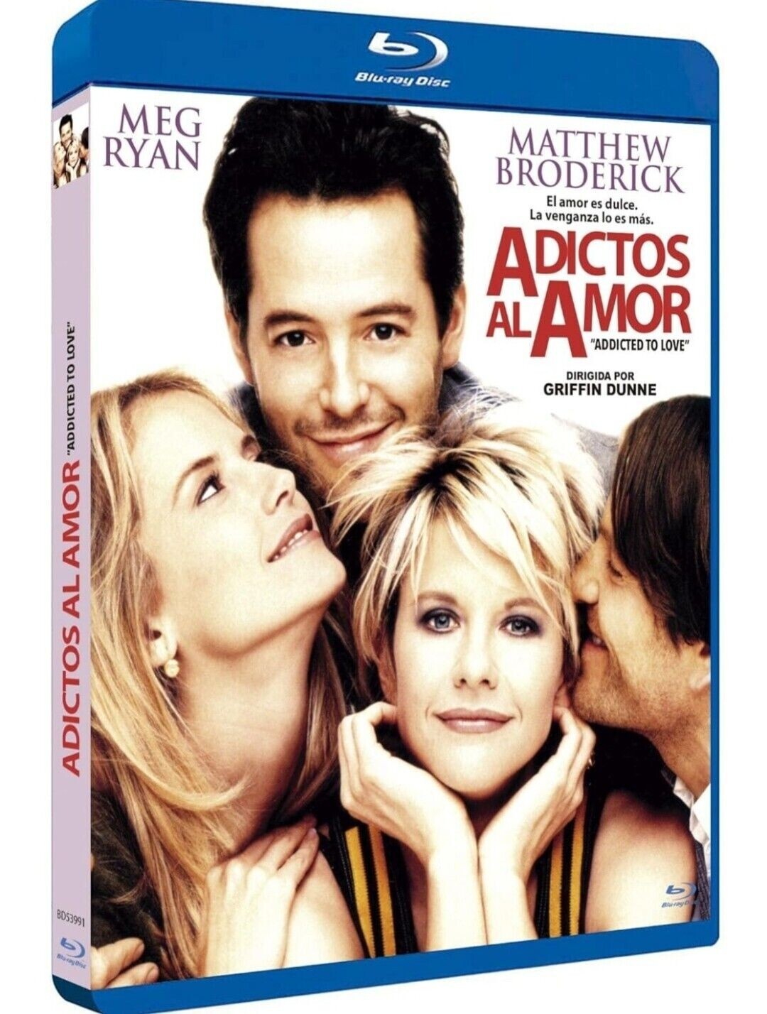 Addicted to Love (1997) Meg Ryan Blu-Ray NEW (Spanish Package has English Audio)