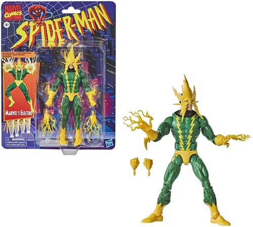 Hasbro Collectibles - Spider-Man Retro Comics - Marvel Legends - Marvel\'s Electr