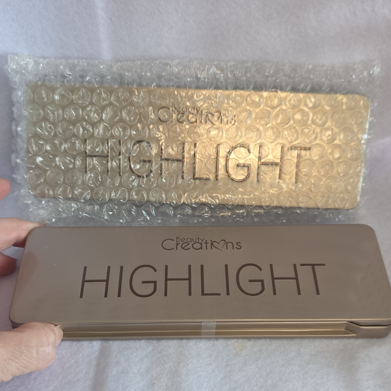 Beauty Creations Shimmer Pressed Powder Highlighter Palette 0.62 oz