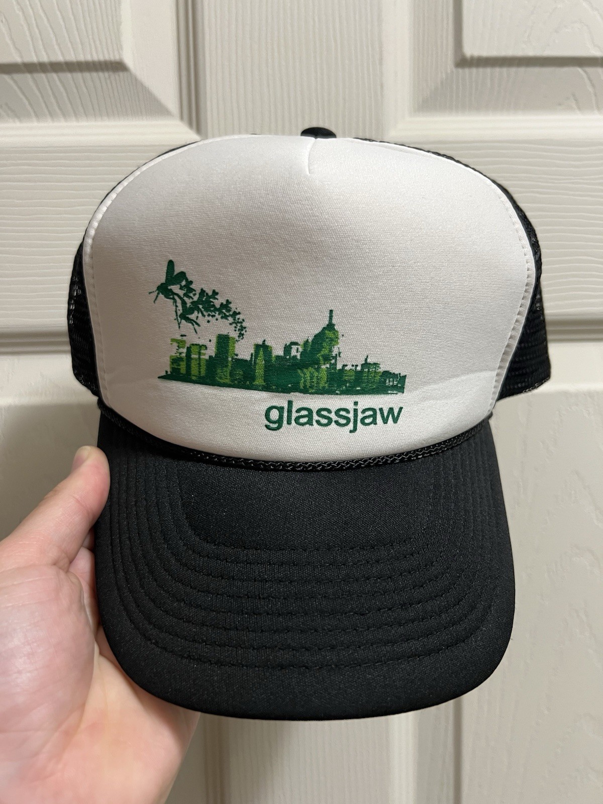 Vintage 2003 Glassjaw Mosquitoes Snapback Trucker Hat Warped Tour Title Fight