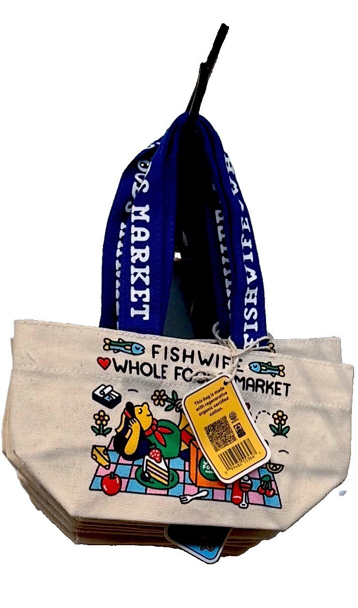 Whole Foods x Fishwife Micro Tote Bag Limited Edition
