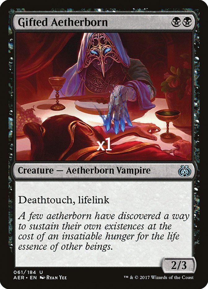 MTG  AER MB1 JMP SCH Gifted Aetherborn MINT (SELECT)