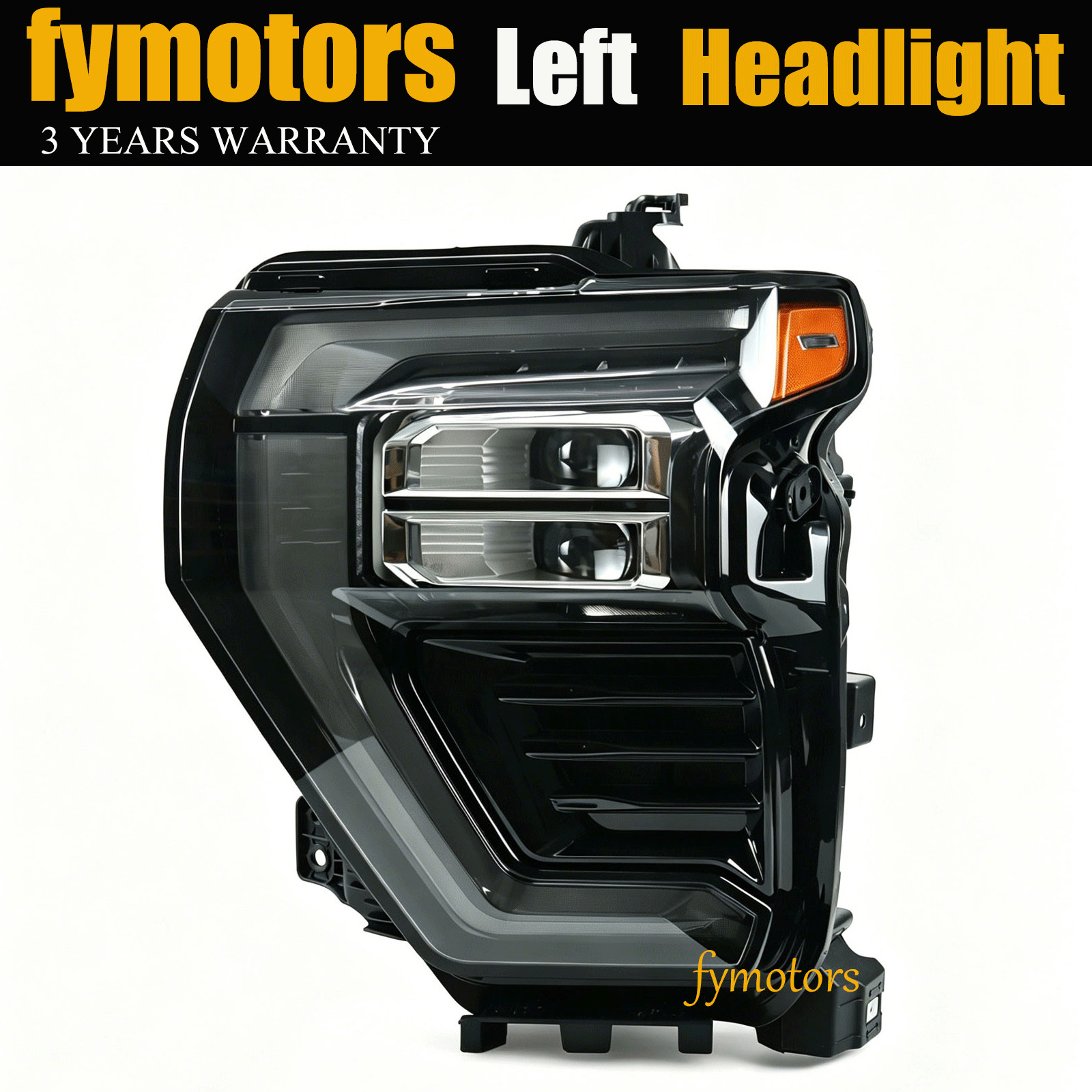 For 2024-2026 Chevrolet Chevy Silverado 2500 3500 LED Headlight Left Driver Side