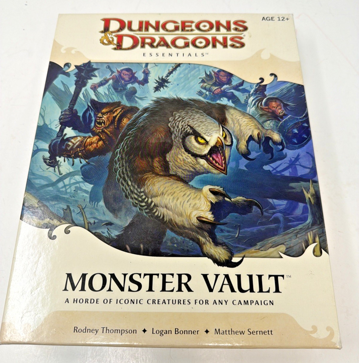 Dungeons & Dragons Essentials 4E Monster Vault Kit Boxed Unpunched READ