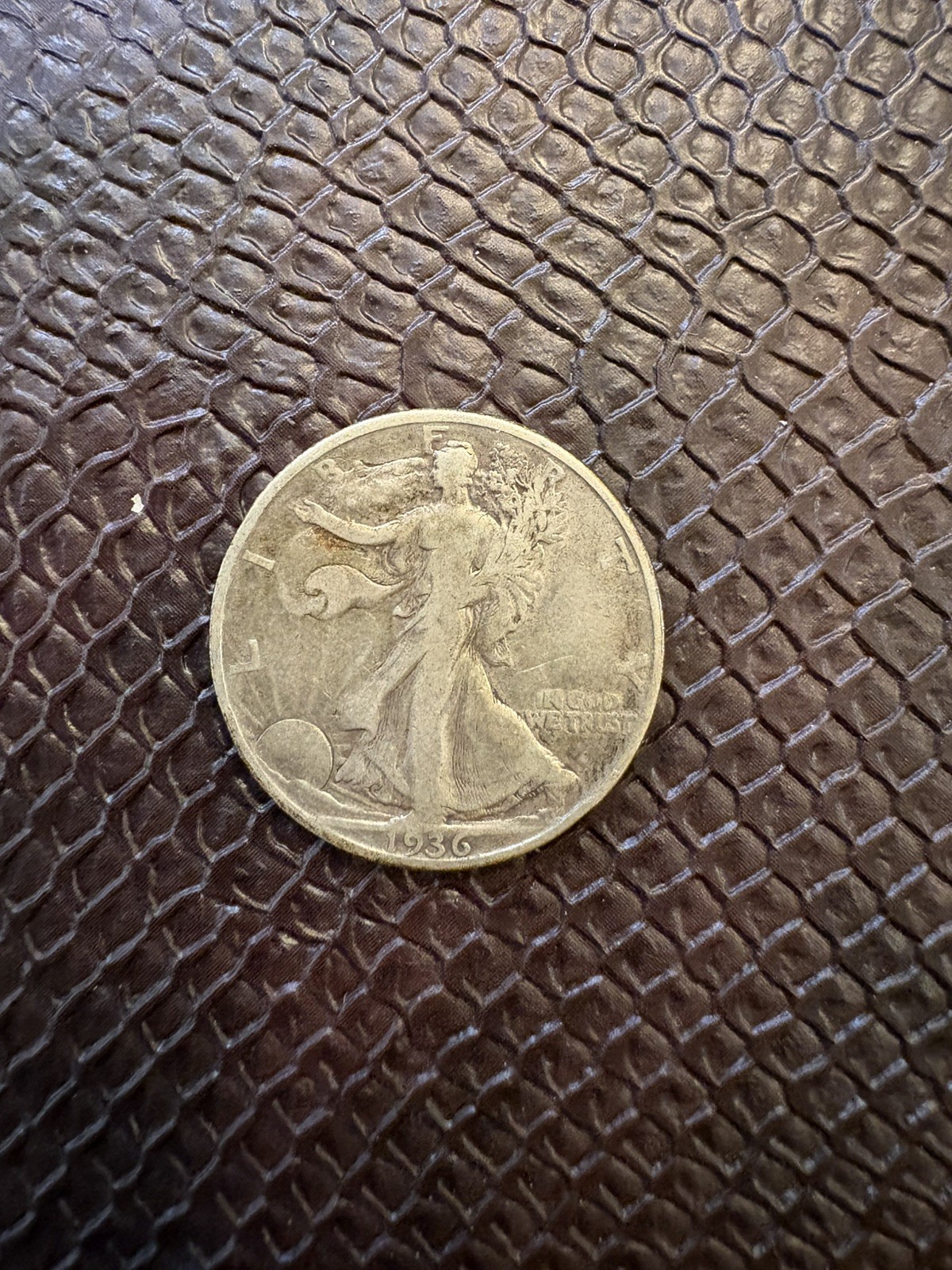 1936-D Walking Liberty Silver Half Dollar Coin - 90% Silver 1936-D Walking Liberty Silver Half Dollar Coin - 90% Silver