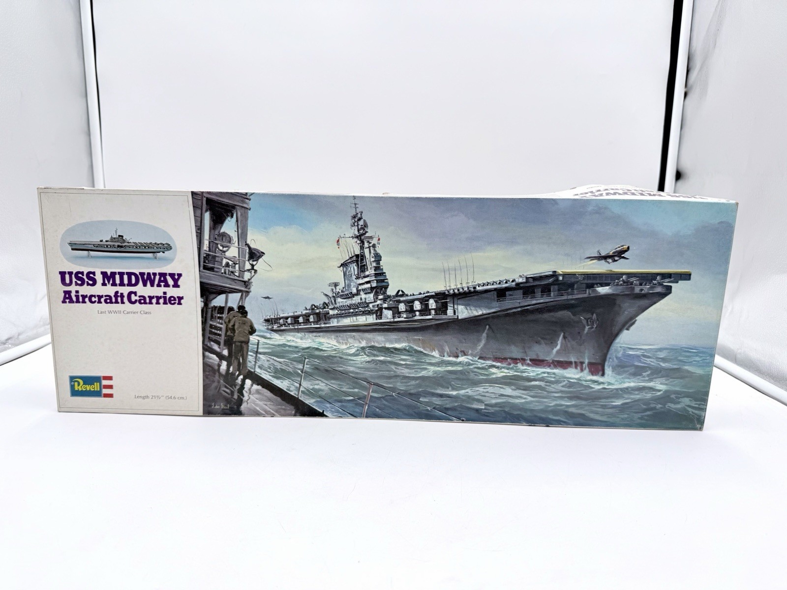 Revell USS Midway Aircraft Carrier H-441 Model Kit Vtg 1974 “ WRONG DECALS”? Revell USS Midway Aircraft Carrier H-441 Model Kit Vtg 1974 “ WRONG DECALS”?