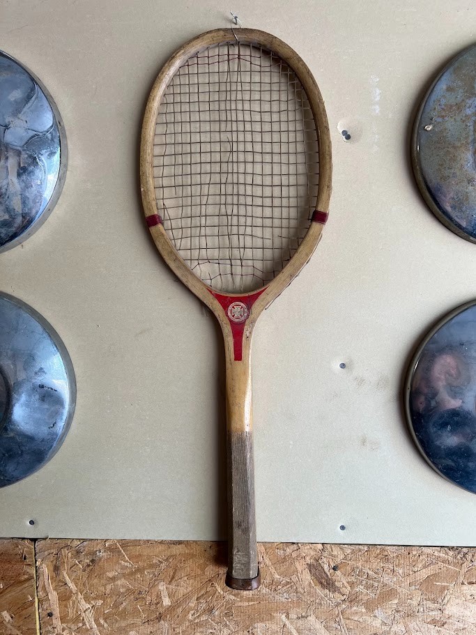 Vintage 1920s 1930s P Goldsmith Sons Fairfield Wood Tennis Racquet Cincinnati OH