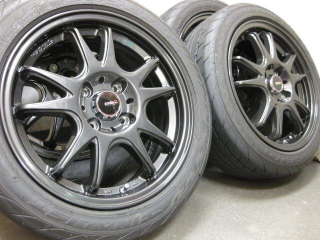 JDM 5ZIGEN PRO RACER ZR5-F 15-inch 5J & 6J & GY 165/55R15 4Book Custom No Tires