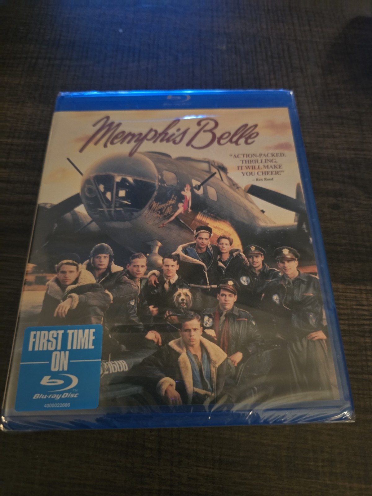 Memphis Belle Blu-ray 1990 WWII Aviation Movie Matthew Modine Sean Astin VG