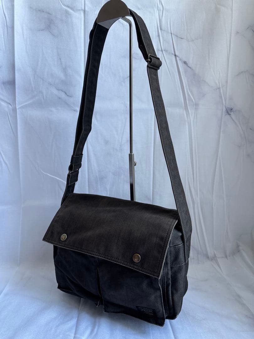 PORTER YOSHIDA SMOKY Shoulder Bag Black Japan Authentic