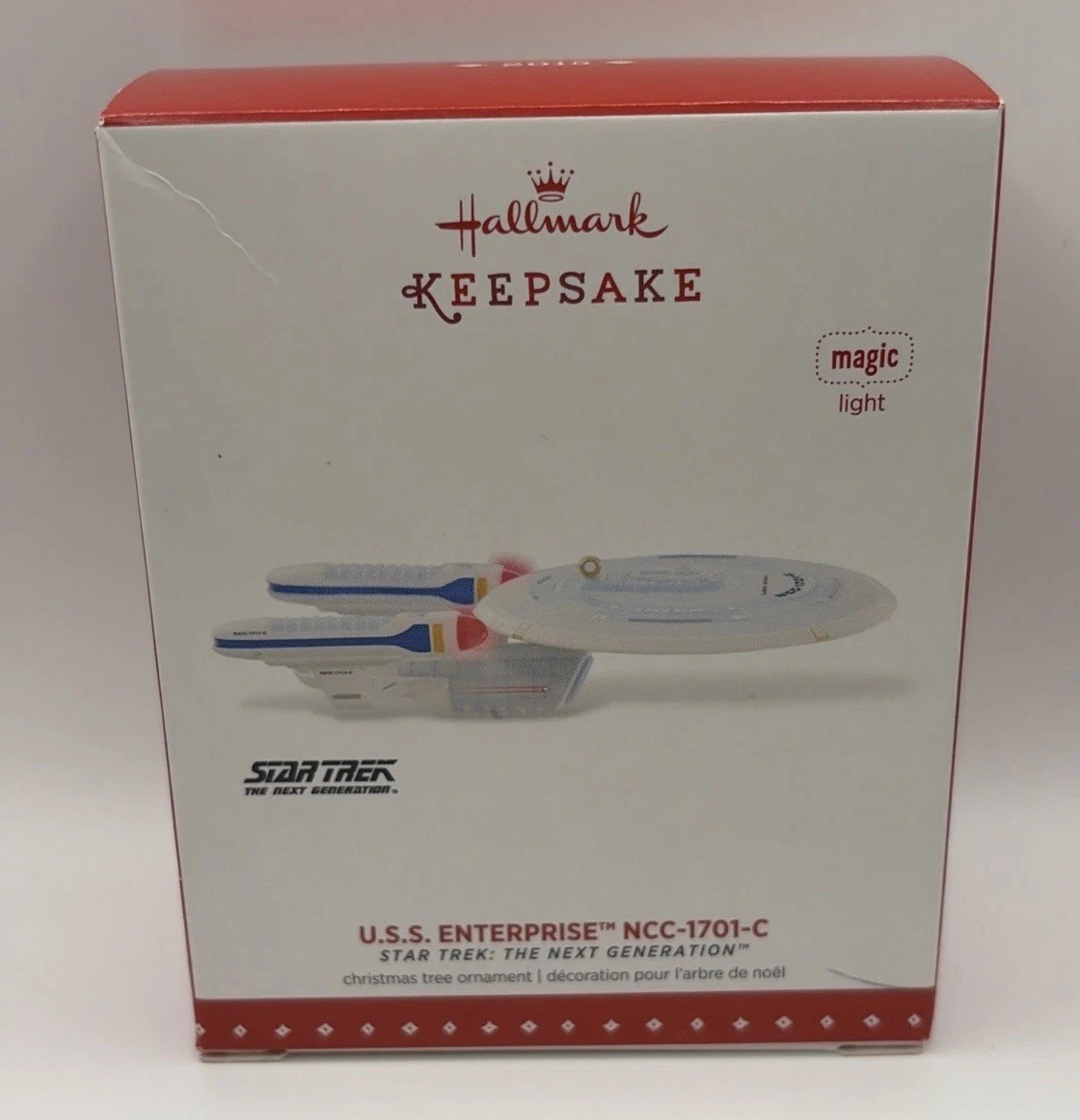 2015 Star Trek The Next Generation USS Enterprise NCC-1701-C Hallmark NEW 2015 Star Trek The Next Generation USS Enterprise NCC-1701-C Hallmark NEW