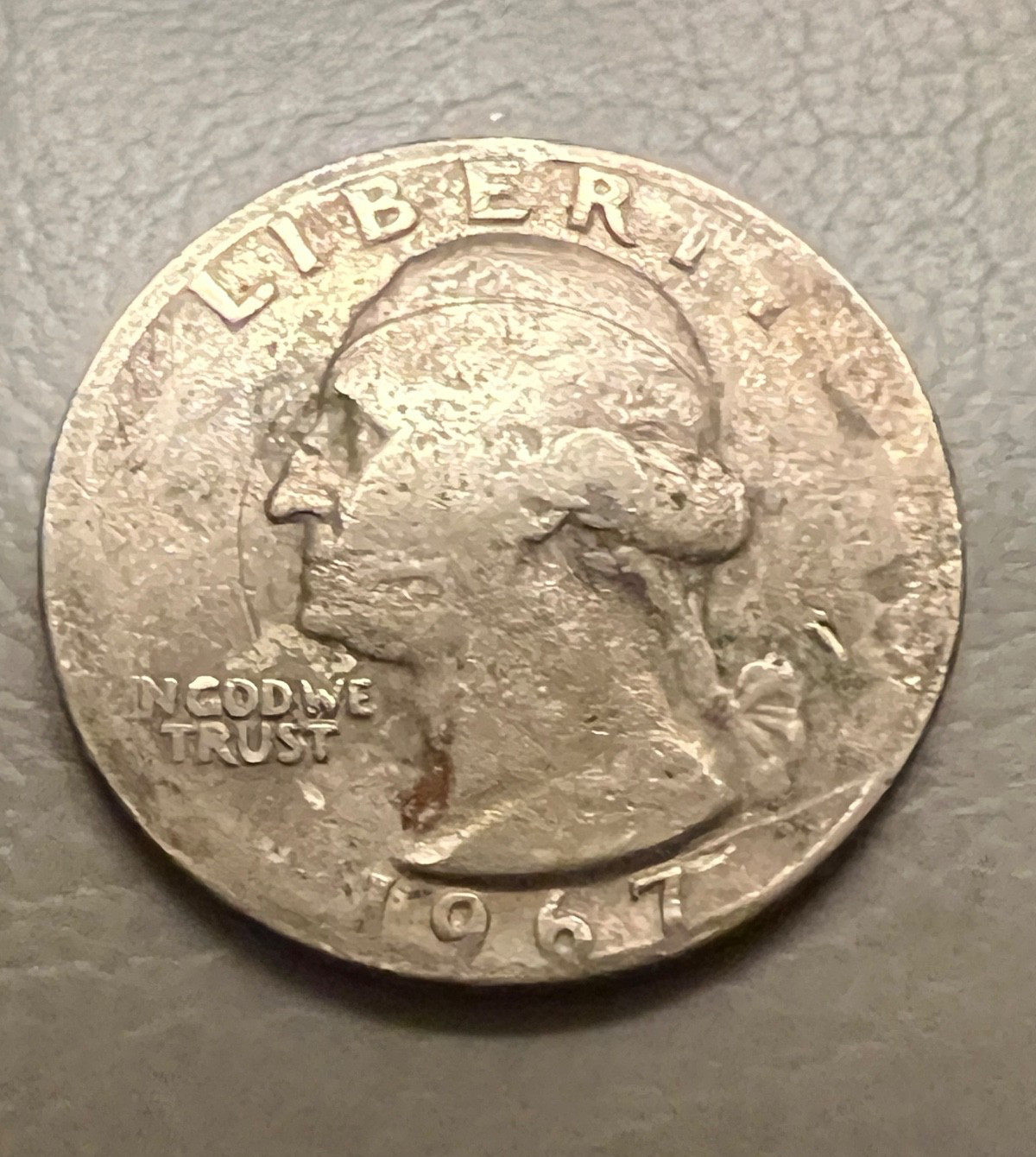 1967 Washington Multi Errors Quarter 25 Cents - Rare 1967 Washington Multi Errors Quarter 25 Cents - Rare