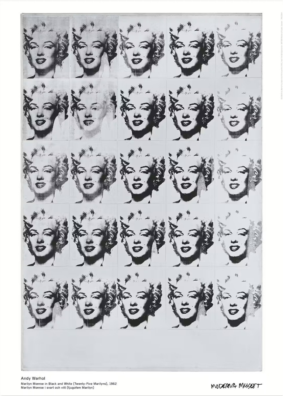 Andy Warhol 2018 Exhibition Poster - Marilyn Monroe