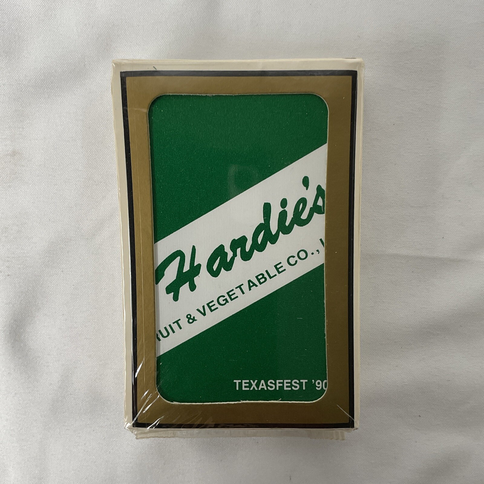 VINTAGE HARDIE’S Fruit And Vegetable GEMACO Texasfest Playing Cards NEW VINTAGE HARDIE’S Fruit And Vegetable GEMACO Texasfest Playing Cards NEW