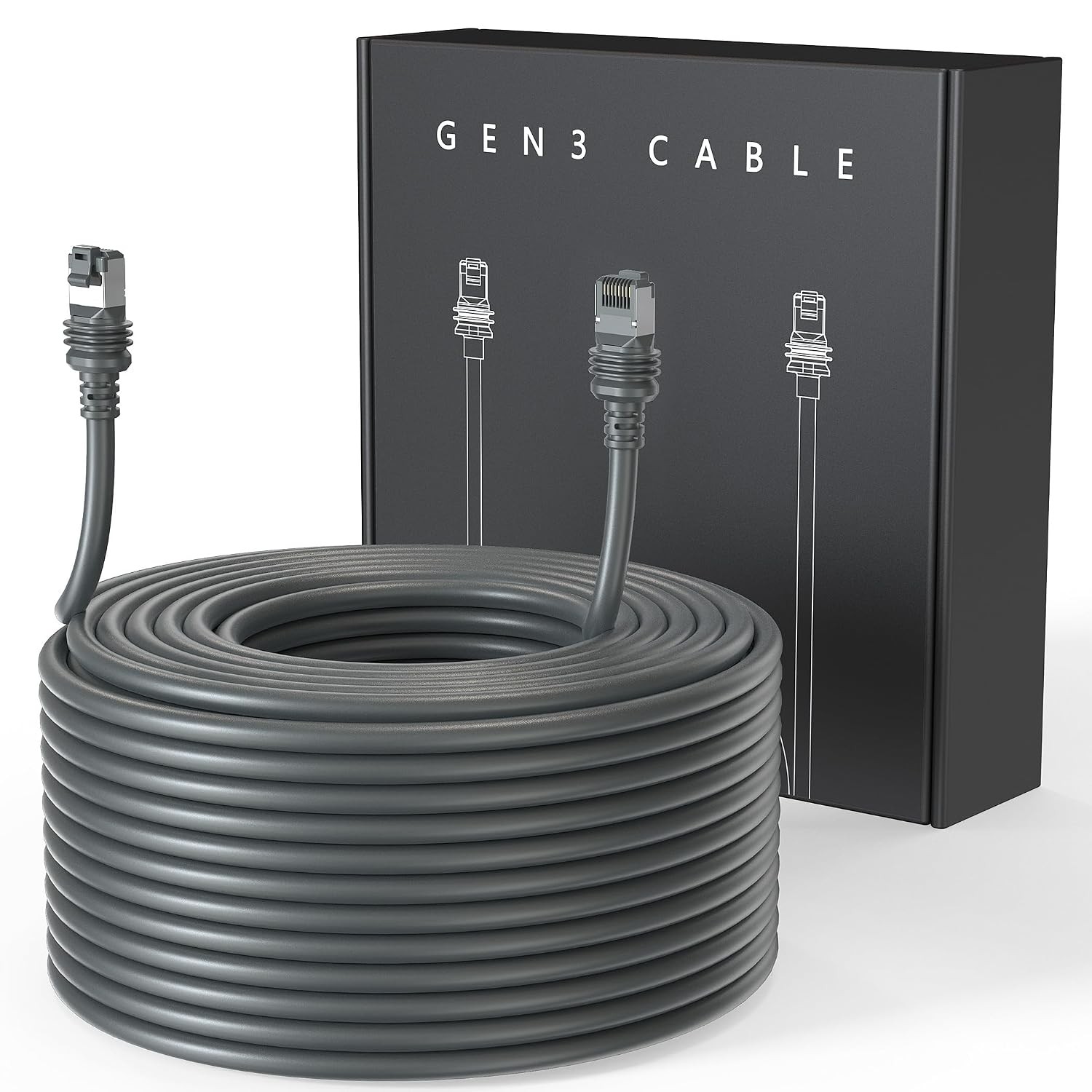 75FT/ 23M Cable for Starlink Standard 4/ 4X/ Gen 3/ V4/ V5 75FT/ 23M Cable for Starlink Standard 4/ 4X/ Gen 3/ V4/ V5