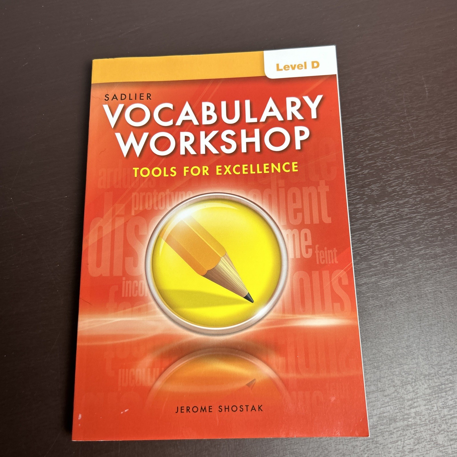 Sadlier Vocabulary Workshop Level D  Common Core Ed. VG PB