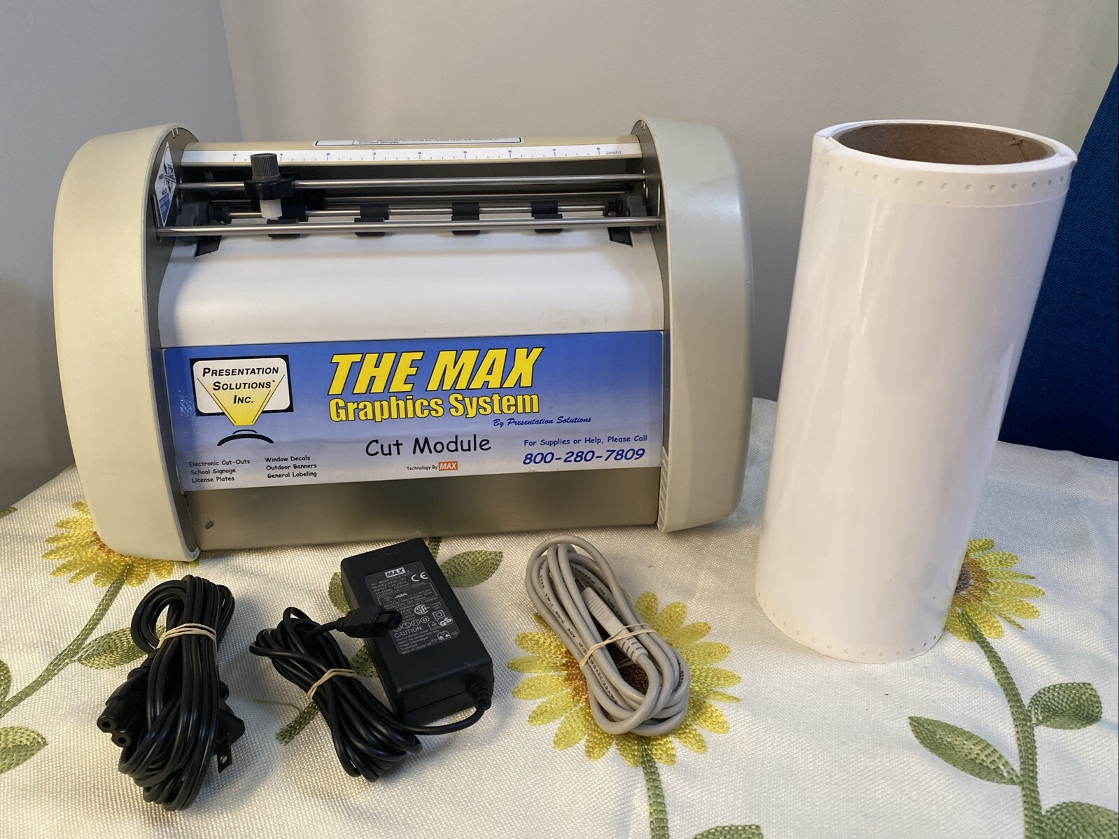 Vintage MAX Bepop CM-200E Industrial Vinyl Sign / Label Printer ( Made in Japan)