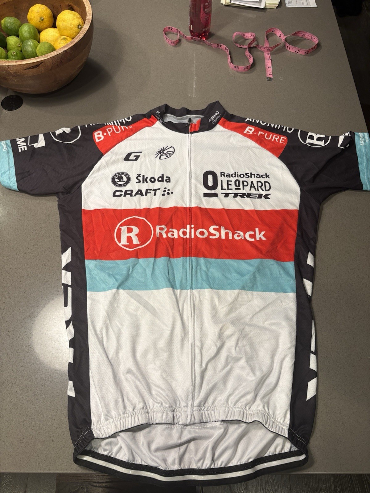 Trek RadioShack Craft Cycling Jersey XXXL Trek RadioShack Craft Cycling Jersey XXXL