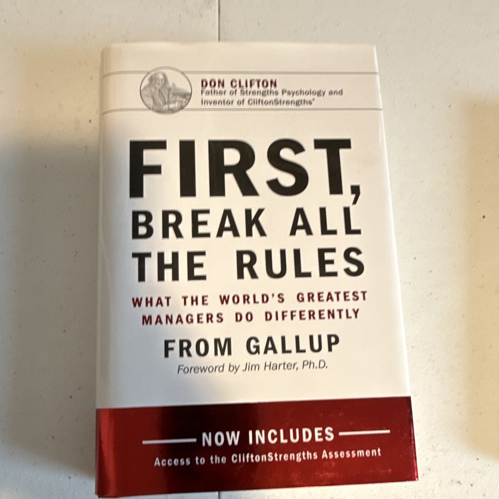 Gallup Press First, Break All the Rules by Buckingham & Coffman 2016 HC DJ