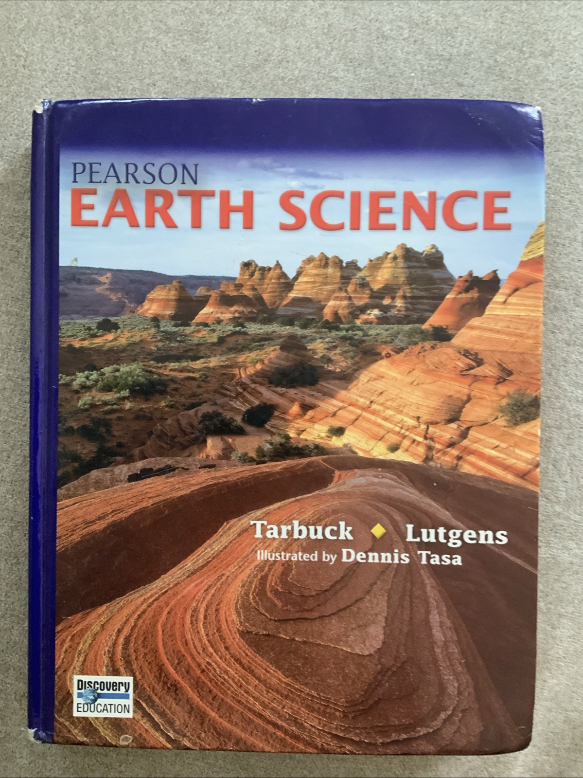 Pearson Earth Science Student Textbook Hardcover Book