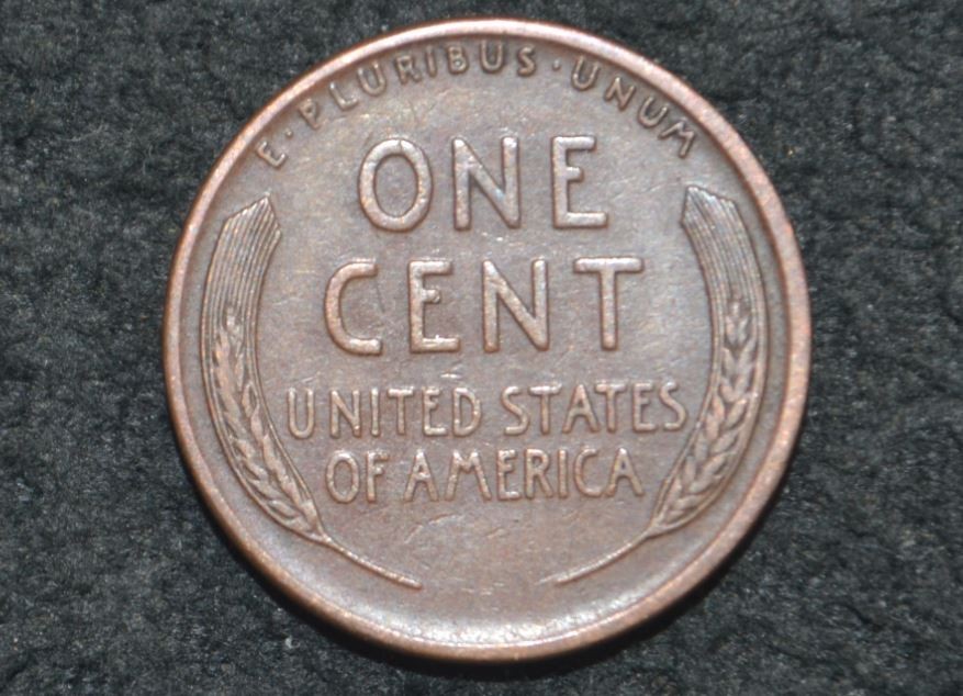 1928 S Lincoln Cent ** VF/XF ** NICE BROWN ** Full Wheat Lines ** 
