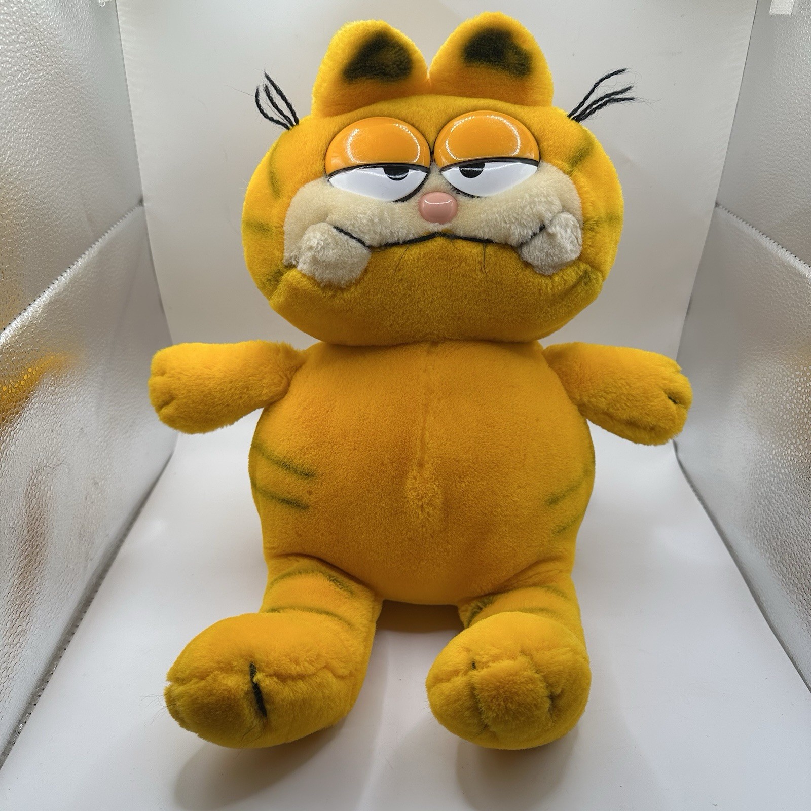 Rare Vintage 1978 1981 Dakin Garfield Plush 100% Pure Garfield 16 Inch Rare Nice Rare Vintage 1978 1981 Dakin Garfield Plush 100% Pure Garfield 16 Inch Rare Nice