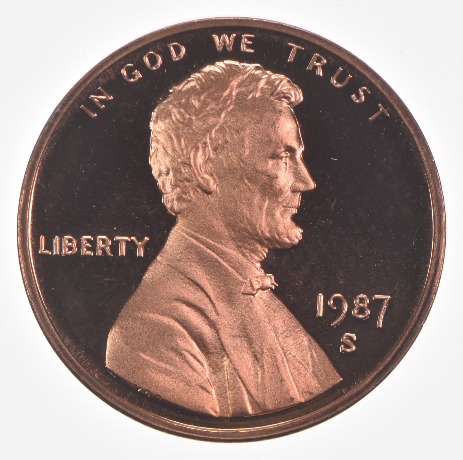 1987-S Lincoln Memorial Cent Proof 1987-S Lincoln Memorial Cent Proof