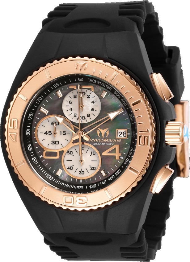 Technomarine Cruise JellyFish Men\'s 46mm Quartz VD57 Chronograph Watch TM-115350