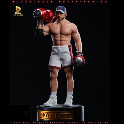 BangYe Design Mixed Race BoyFriend 03 Resin Statue Pre-order H35cm Cast off