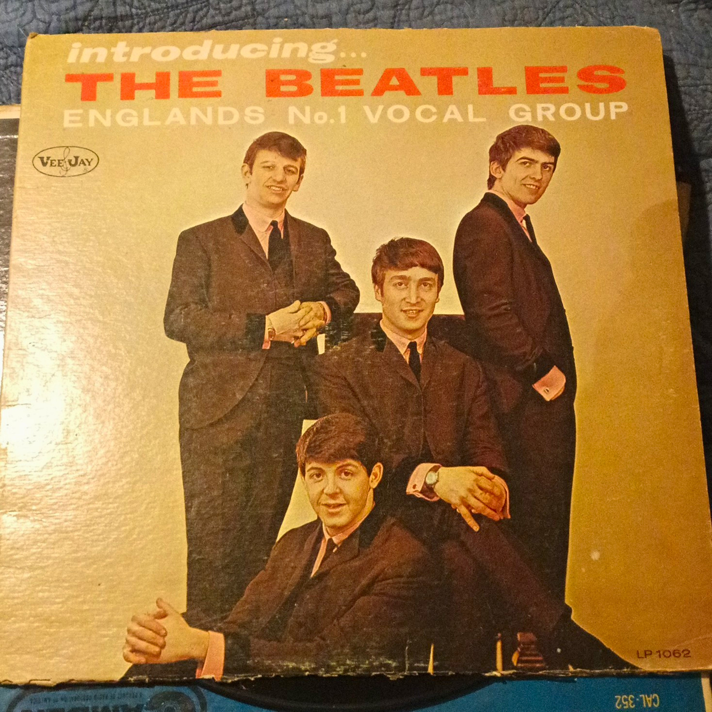 Vee-Jay Introducing The Beatles England\'s No.1 Vocal Group LP 1062