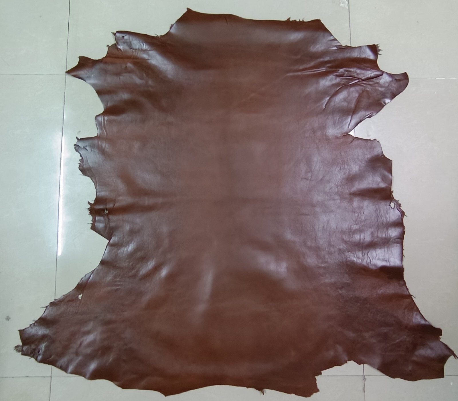 Real Lambskin skin Hides Leather SOFT QUALITY Tan Brown Crunch Each Skin 6+sqft