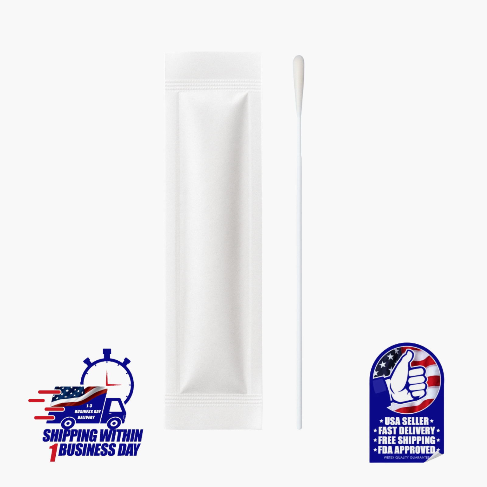 UV ORAL SWABS FOR THROAT SAMPLING - STERILE