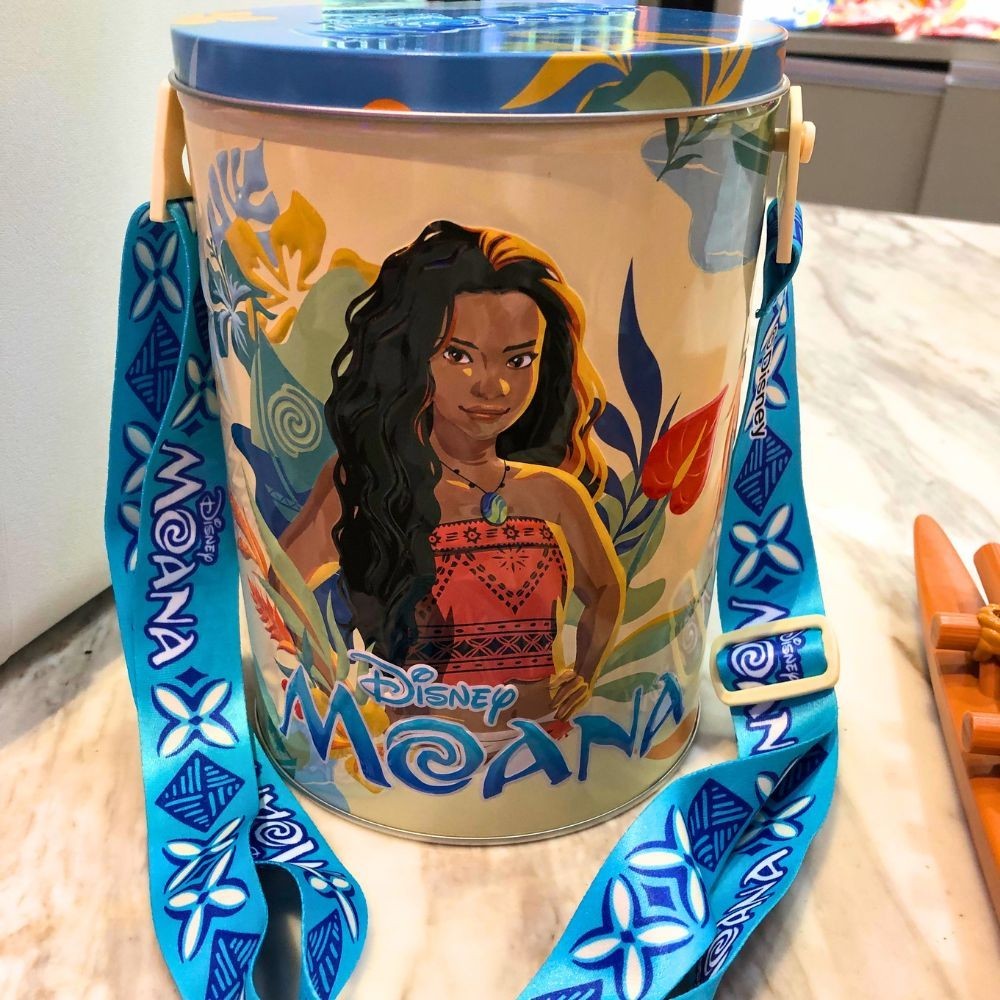Official Disney Moana Tin Box Collectible Storage Bucket Major Cineplex Thailand Official Disney Moana Tin Box Collectible Storage Bucket Major Cineplex Thailand