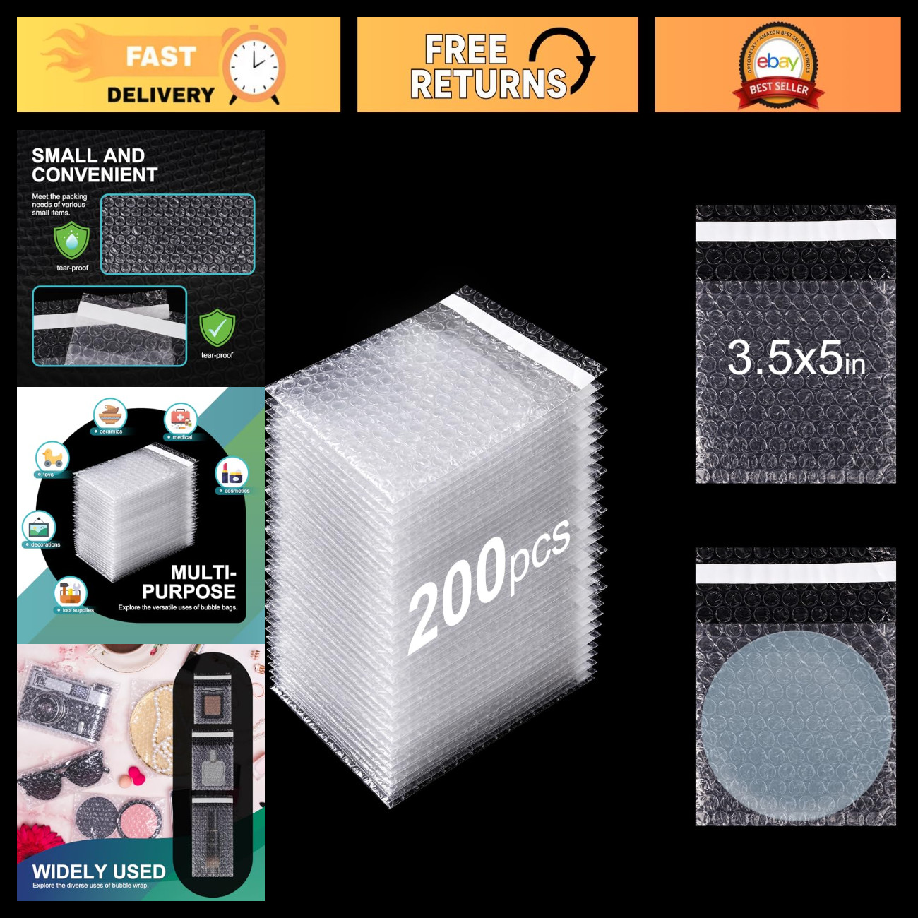 200 Pack 3.5\