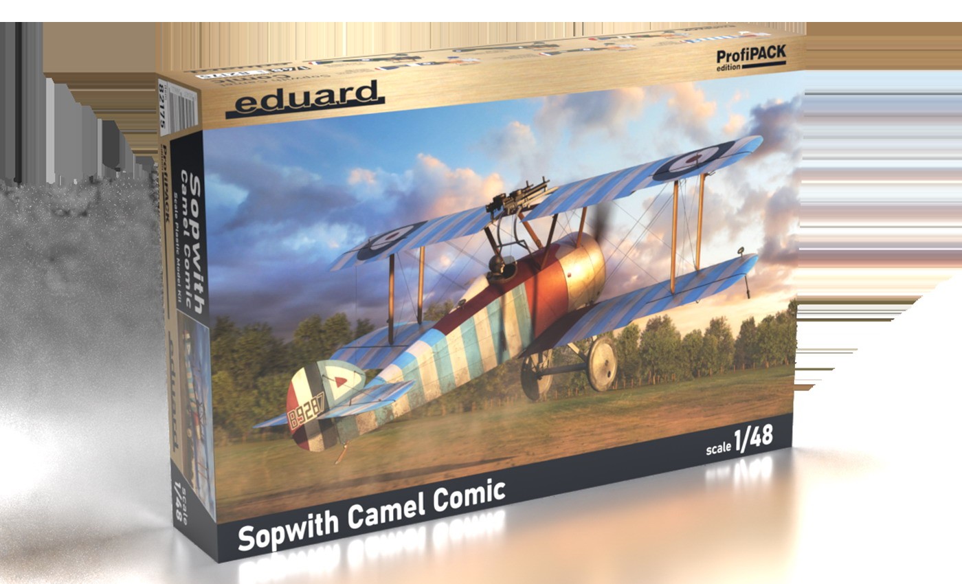 Eduard 1/48 Sopwith Camel Comic 82175 ProfiPack Eduard 1/48 Sopwith Camel Comic 82175 ProfiPack