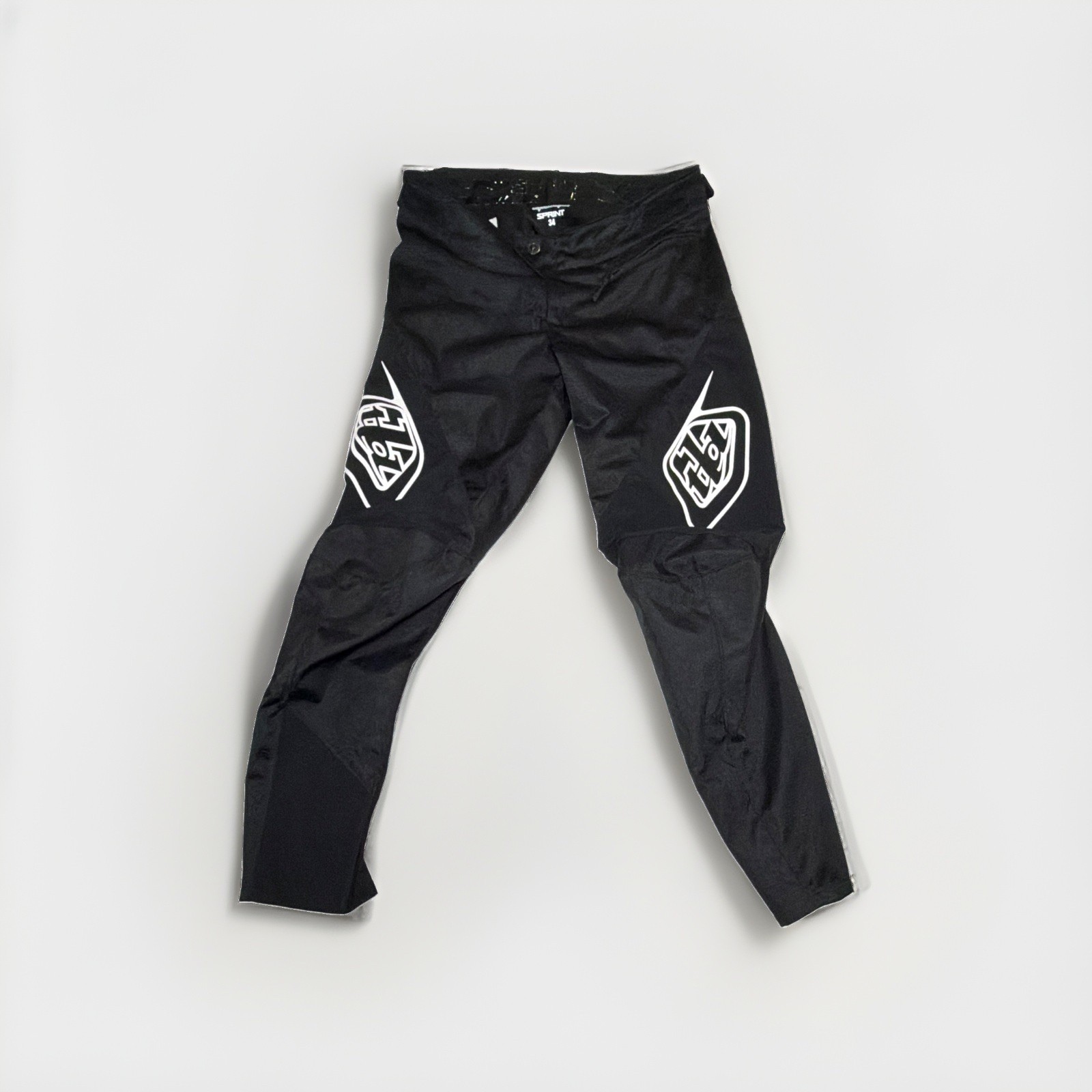 Troy Lee Designs Sprint Cycling Pants Black/White Men\'s Size 34 Breathable