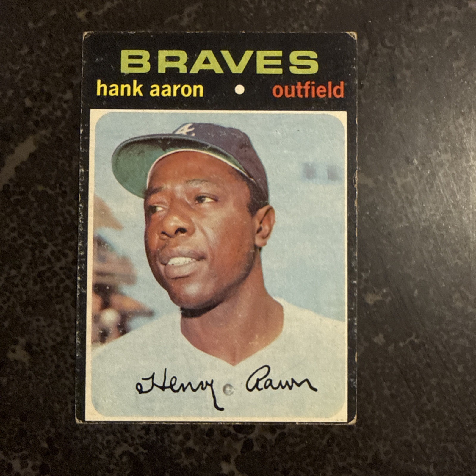 1971 Topps - Hank Aaron #400